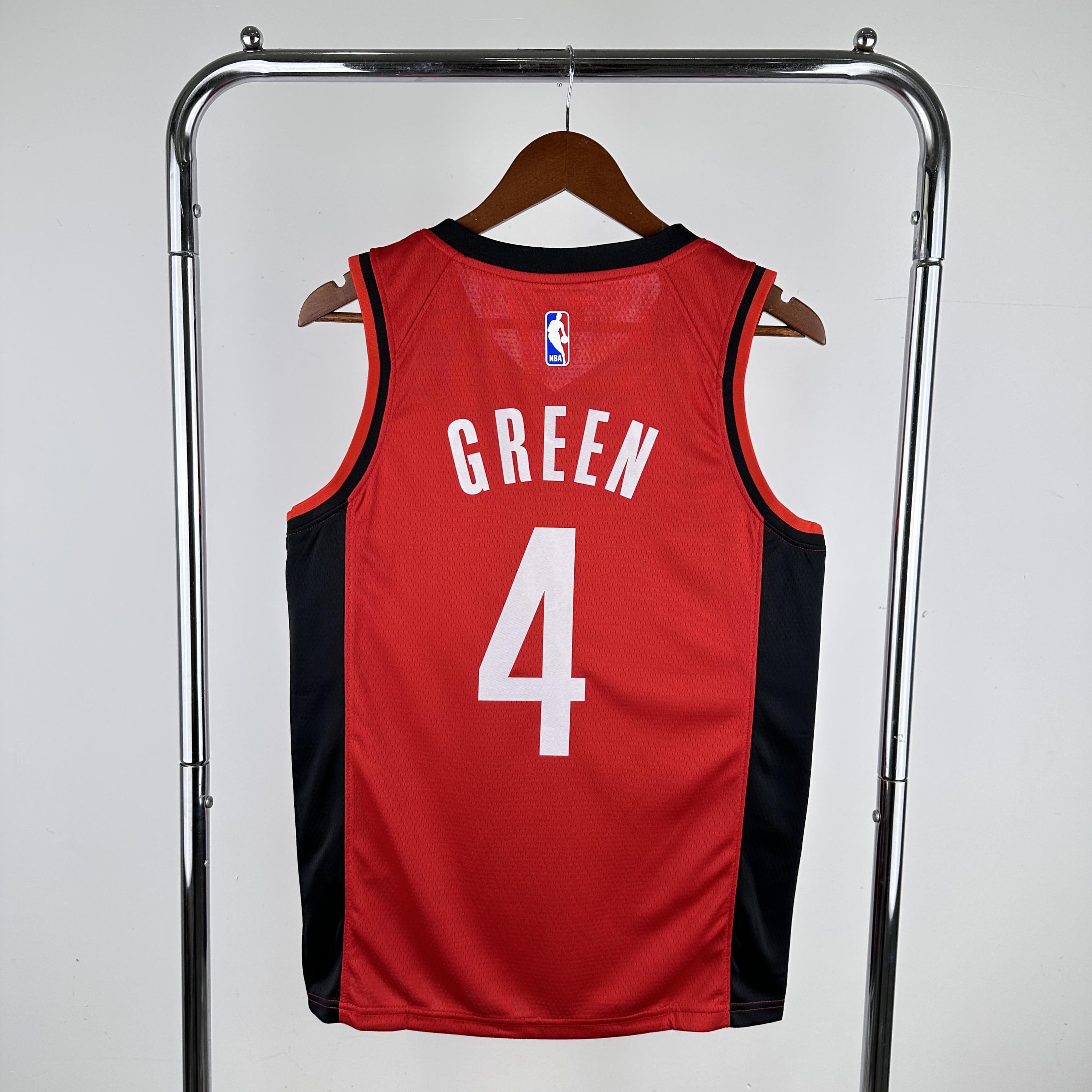 Men Houston Rockets 4 Green Red Nike 2024 NBA Jersey